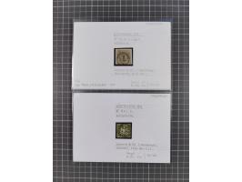 1820/1923, ungebrauchter und meist gestempelter, umfangreicher Sammlungsbestand von Marken und Briefen, jedes Stück mit ausfü