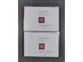 1820/1923, ungebrauchter und meist gestempelter, umfangreicher Sammlungsbestand von Marken und Briefen, jedes Stück mit ausfü