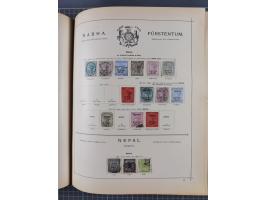 1854/90 (ca.), Afghanistan to Zululand, magnificent unused and used collection, only classical and semi-classical issues nice