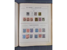 1854/90 (ca.), Afghanistan to Zululand, magnificent unused and used collection, only classical and semi-classical issues nice