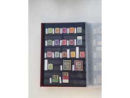 1920/2001, postfrischer, ungebrauchte und gestempelter Bestand in 8 großen Kartons, dabei Sammlungen Bund mit Posthorn, Berli