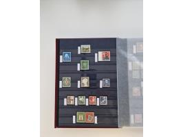 1920/2001, postfrischer, ungebrauchte und gestempelter Bestand in 8 großen Kartons, dabei Sammlungen Bund mit Posthorn, Berli