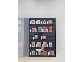 1920/2001, postfrischer, ungebrauchte und gestempelter Bestand in 8 großen Kartons, dabei Sammlungen Bund mit Posthorn, Berli