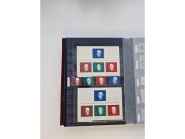 1920/2001, postfrischer, ungebrauchte und gestempelter Bestand in 8 großen Kartons, dabei Sammlungen Bund mit Posthorn, Berli