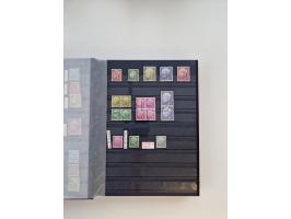 1920/2001, postfrischer, ungebrauchte und gestempelter Bestand in 8 großen Kartons, dabei Sammlungen Bund mit Posthorn, Berli