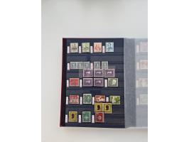 1920/2001, postfrischer, ungebrauchte und gestempelter Bestand in 8 großen Kartons, dabei Sammlungen Bund mit Posthorn, Berli