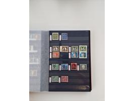 1920/2001, postfrischer, ungebrauchte und gestempelter Bestand in 8 großen Kartons, dabei Sammlungen Bund mit Posthorn, Berli