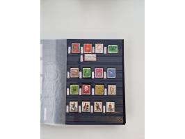 1920/2001, postfrischer, ungebrauchte und gestempelter Bestand in 8 großen Kartons, dabei Sammlungen Bund mit Posthorn, Berli