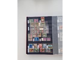 1920/2001, postfrischer, ungebrauchte und gestempelter Bestand in 8 großen Kartons, dabei Sammlungen Bund mit Posthorn, Berli