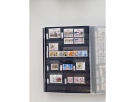 1920/2001, postfrischer, ungebrauchte und gestempelter Bestand in 8 großen Kartons, dabei Sammlungen Bund mit Posthorn, Berli