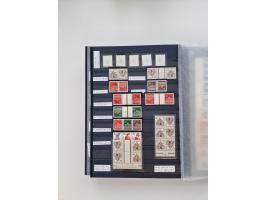 1920/2001, postfrischer, ungebrauchte und gestempelter Bestand in 8 großen Kartons, dabei Sammlungen Bund mit Posthorn, Berli