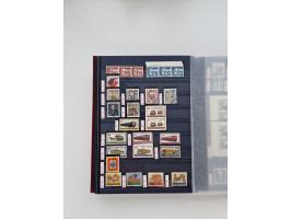 1920/2001, postfrischer, ungebrauchte und gestempelter Bestand in 8 großen Kartons, dabei Sammlungen Bund mit Posthorn, Berli