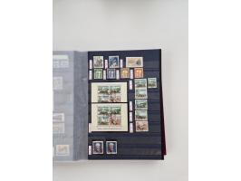 1920/2001, postfrischer, ungebrauchte und gestempelter Bestand in 8 großen Kartons, dabei Sammlungen Bund mit Posthorn, Berli