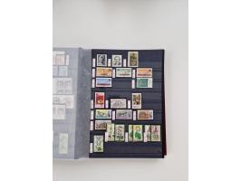 1920/2001, postfrischer, ungebrauchte und gestempelter Bestand in 8 großen Kartons, dabei Sammlungen Bund mit Posthorn, Berli