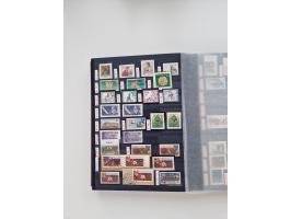 1920/2001, postfrischer, ungebrauchte und gestempelter Bestand in 8 großen Kartons, dabei Sammlungen Bund mit Posthorn, Berli