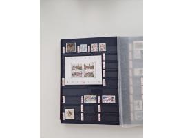 1920/2001, postfrischer, ungebrauchte und gestempelter Bestand in 8 großen Kartons, dabei Sammlungen Bund mit Posthorn, Berli