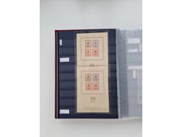 1920/2001, postfrischer, ungebrauchte und gestempelter Bestand in 8 großen Kartons, dabei Sammlungen Bund mit Posthorn, Berli