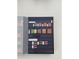 1920/2001, postfrischer, ungebrauchte und gestempelter Bestand in 8 großen Kartons, dabei Sammlungen Bund mit Posthorn, Berli