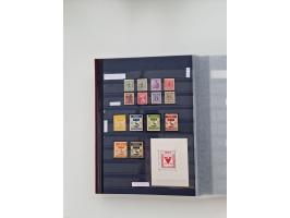 1920/2001, postfrischer, ungebrauchte und gestempelter Bestand in 8 großen Kartons, dabei Sammlungen Bund mit Posthorn, Berli