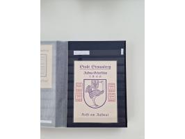 1920/2001, postfrischer, ungebrauchte und gestempelter Bestand in 8 großen Kartons, dabei Sammlungen Bund mit Posthorn, Berli