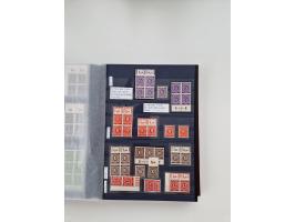 1920/2001, postfrischer, ungebrauchte und gestempelter Bestand in 8 großen Kartons, dabei Sammlungen Bund mit Posthorn, Berli