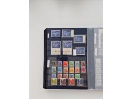 1920/2001, postfrischer, ungebrauchte und gestempelter Bestand in 8 großen Kartons, dabei Sammlungen Bund mit Posthorn, Berli