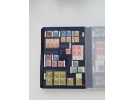 1920/2001, postfrischer, ungebrauchte und gestempelter Bestand in 8 großen Kartons, dabei Sammlungen Bund mit Posthorn, Berli