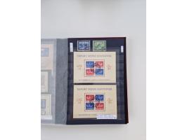 1920/2001, postfrischer, ungebrauchte und gestempelter Bestand in 8 großen Kartons, dabei Sammlungen Bund mit Posthorn, Berli