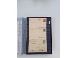 1920/2001, postfrischer, ungebrauchte und gestempelter Bestand in 8 großen Kartons, dabei Sammlungen Bund mit Posthorn, Berli