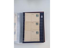 1920/2001, postfrischer, ungebrauchte und gestempelter Bestand in 8 großen Kartons, dabei Sammlungen Bund mit Posthorn, Berli