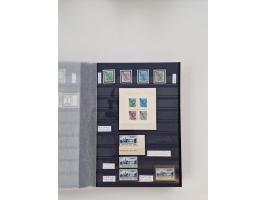 1920/2001, postfrischer, ungebrauchte und gestempelter Bestand in 8 großen Kartons, dabei Sammlungen Bund mit Posthorn, Berli