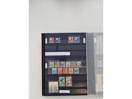 1920/2001, postfrischer, ungebrauchte und gestempelter Bestand in 8 großen Kartons, dabei Sammlungen Bund mit Posthorn, Berli