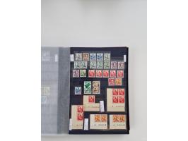 1920/2001, postfrischer, ungebrauchte und gestempelter Bestand in 8 großen Kartons, dabei Sammlungen Bund mit Posthorn, Berli