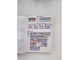 1920/2001, postfrischer, ungebrauchte und gestempelter Bestand in 8 großen Kartons, dabei Sammlungen Bund mit Posthorn, Berli