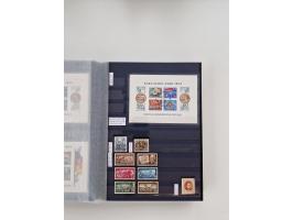 1920/2001, postfrischer, ungebrauchte und gestempelter Bestand in 8 großen Kartons, dabei Sammlungen Bund mit Posthorn, Berli