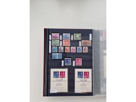 1920/2001, postfrischer, ungebrauchte und gestempelter Bestand in 8 großen Kartons, dabei Sammlungen Bund mit Posthorn, Berli