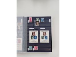 1920/2001, postfrischer, ungebrauchte und gestempelter Bestand in 8 großen Kartons, dabei Sammlungen Bund mit Posthorn, Berli