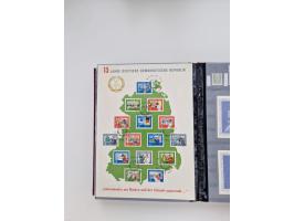 1920/2001, postfrischer, ungebrauchte und gestempelter Bestand in 8 großen Kartons, dabei Sammlungen Bund mit Posthorn, Berli