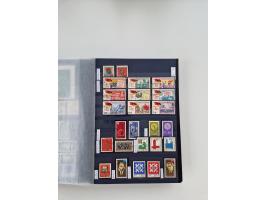 1920/2001, postfrischer, ungebrauchte und gestempelter Bestand in 8 großen Kartons, dabei Sammlungen Bund mit Posthorn, Berli