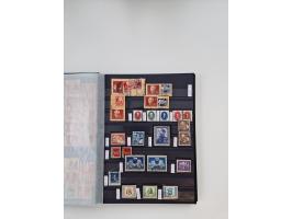 1920/2001, postfrischer, ungebrauchte und gestempelter Bestand in 8 großen Kartons, dabei Sammlungen Bund mit Posthorn, Berli