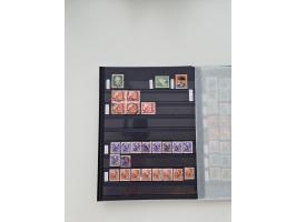 1920/2001, postfrischer, ungebrauchte und gestempelter Bestand in 8 großen Kartons, dabei Sammlungen Bund mit Posthorn, Berli