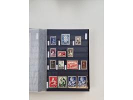 1920/2001, postfrischer, ungebrauchte und gestempelter Bestand in 8 großen Kartons, dabei Sammlungen Bund mit Posthorn, Berli