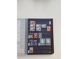 1920/2001, postfrischer, ungebrauchte und gestempelter Bestand in 8 großen Kartons, dabei Sammlungen Bund mit Posthorn, Berli