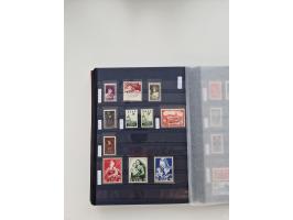 1920/2001, postfrischer, ungebrauchte und gestempelter Bestand in 8 großen Kartons, dabei Sammlungen Bund mit Posthorn, Berli