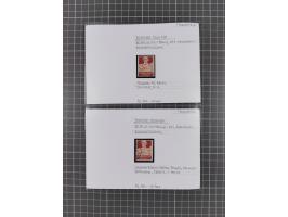 1872/1944, ungebrauchter und meist gestempelter, umfangreicher Sammlungsbestand von Marken und Briefen, jedes Stück mit ausfü