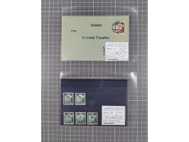 1872/1944, ungebrauchter und meist gestempelter, umfangreicher Sammlungsbestand von Marken und Briefen, jedes Stück mit ausfü