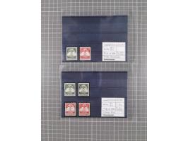 1872/1944, ungebrauchter und meist gestempelter, umfangreicher Sammlungsbestand von Marken und Briefen, jedes Stück mit ausfü