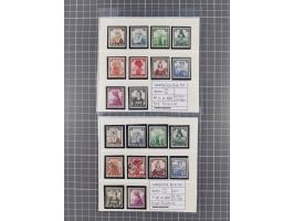 1872/1944, ungebrauchter und meist gestempelter, umfangreicher Sammlungsbestand von Marken und Briefen, jedes Stück mit ausfü