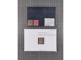 1872/1944, ungebrauchter und meist gestempelter, umfangreicher Sammlungsbestand von Marken und Briefen, jedes Stück mit ausfü