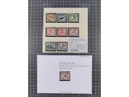 1872/1944, ungebrauchter und meist gestempelter, umfangreicher Sammlungsbestand von Marken und Briefen, jedes Stück mit ausfü